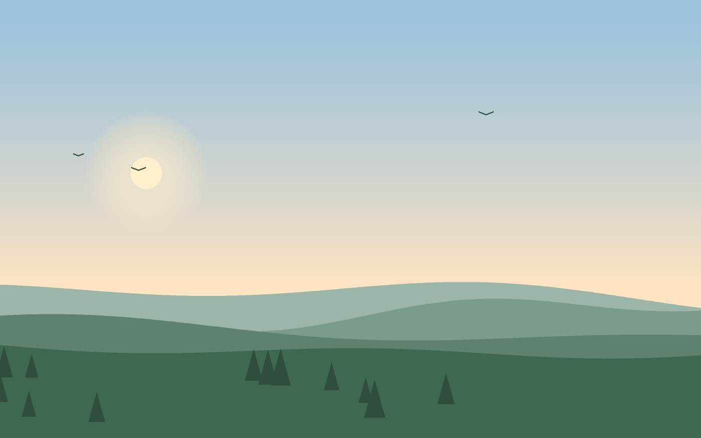 Landschaftsillustration