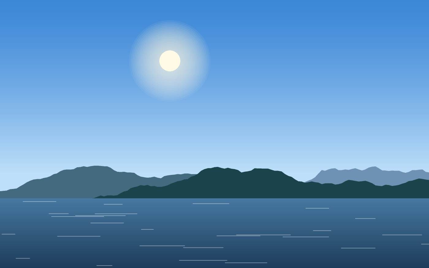 Ilustrace krajiny
