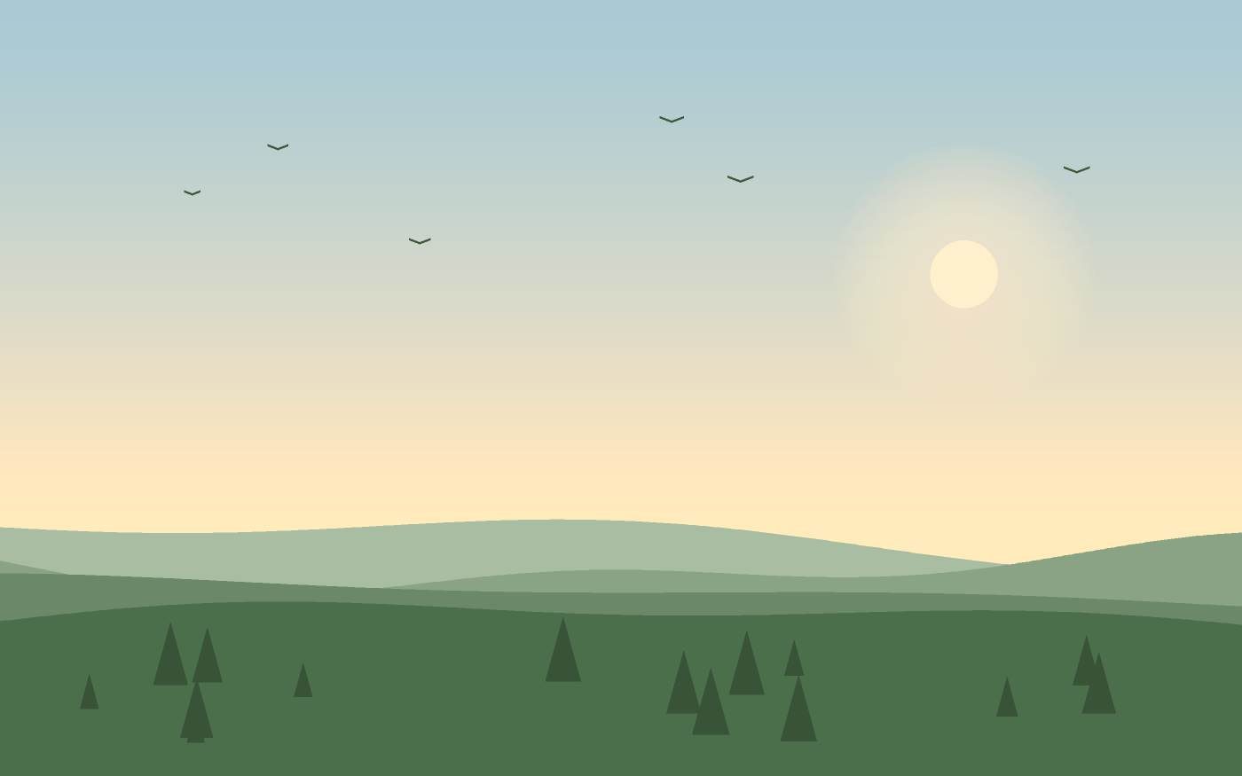 Landskabsillustration