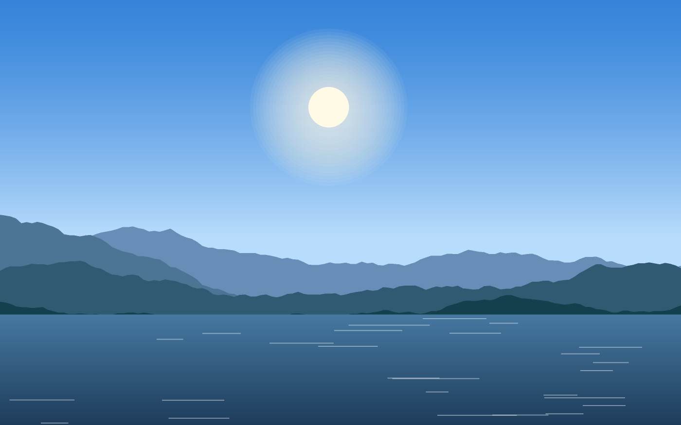 Ilustración de un paisaje