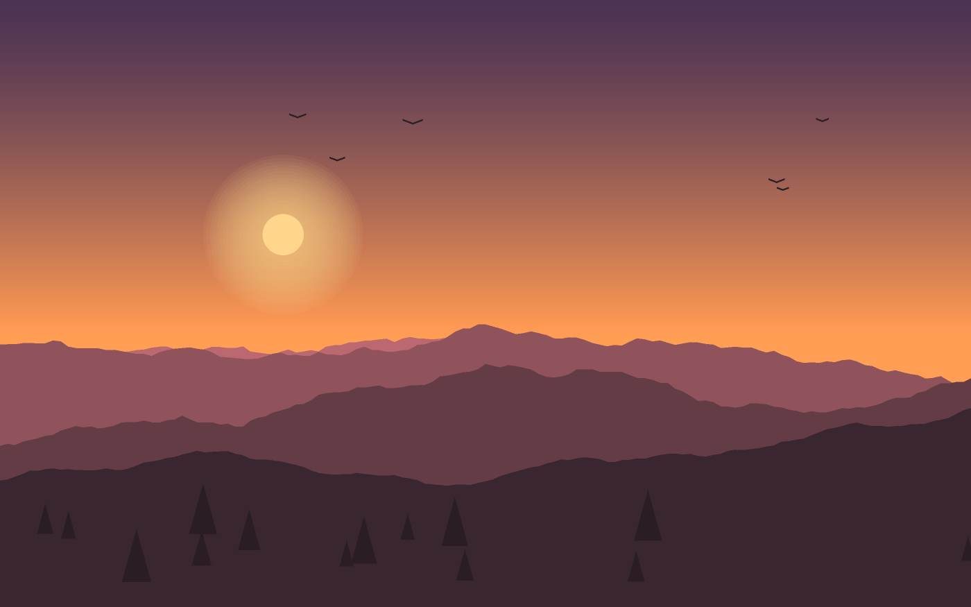Illustration de paysage