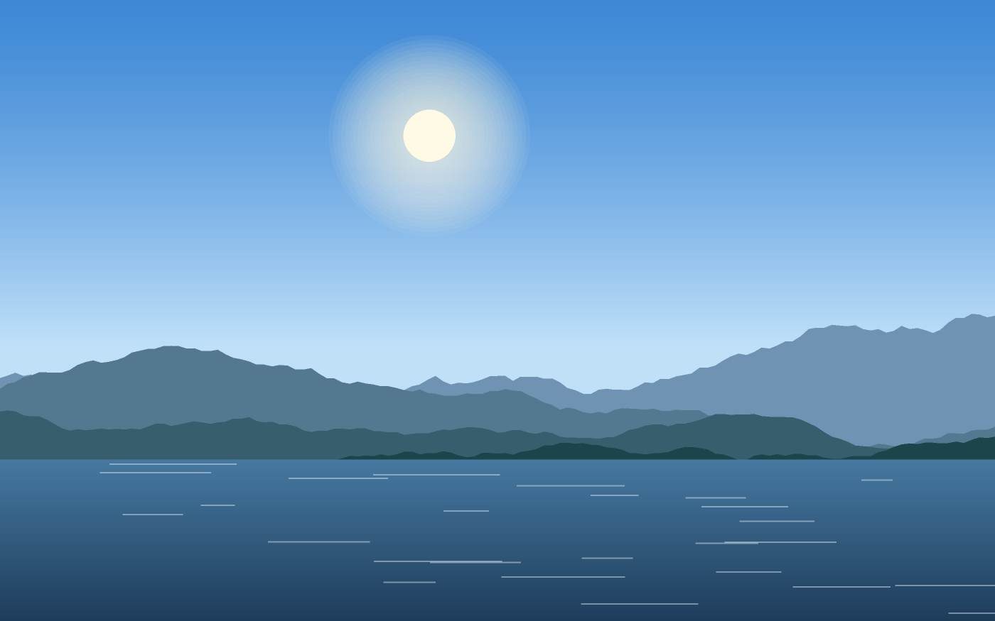 Ilustracja krajobrazu